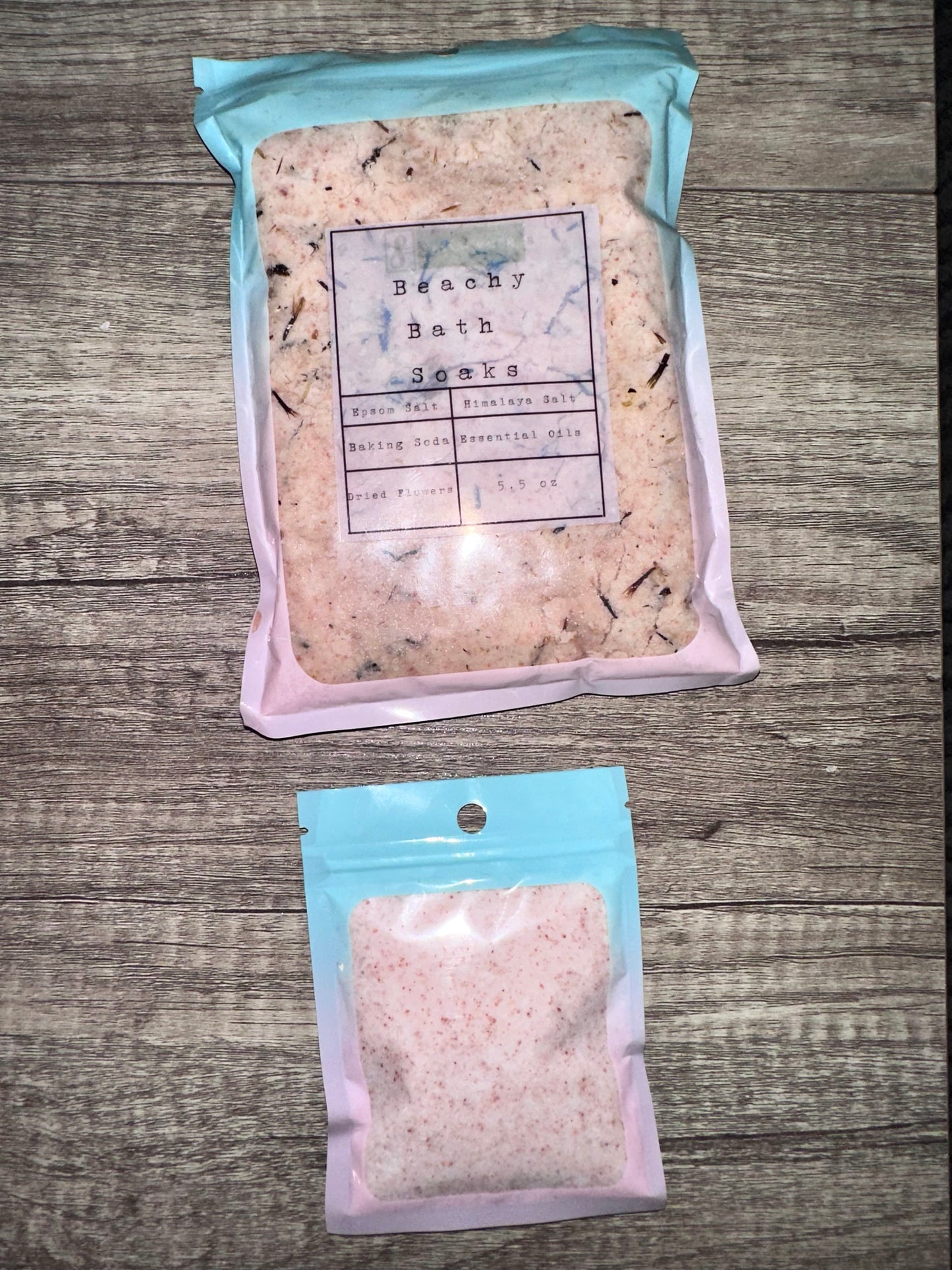 Beachy Bath Soaks organic Soaks