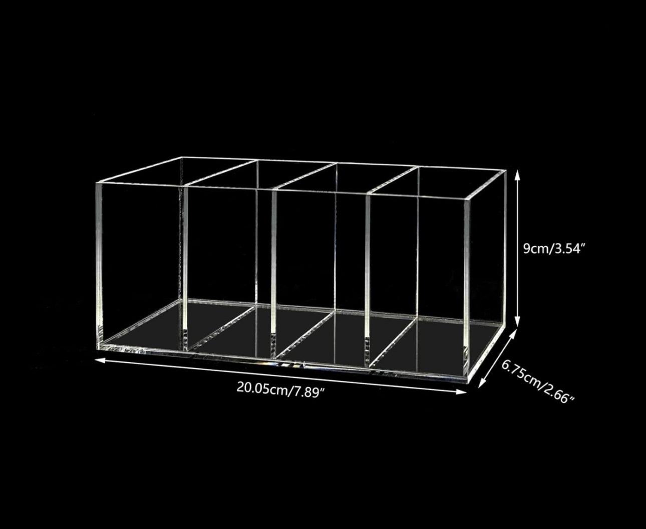 4 Compartment Pen Holder