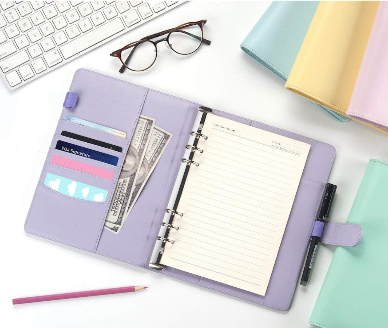 Luxury Self care Binder Planners | A5 6 Ring Binders