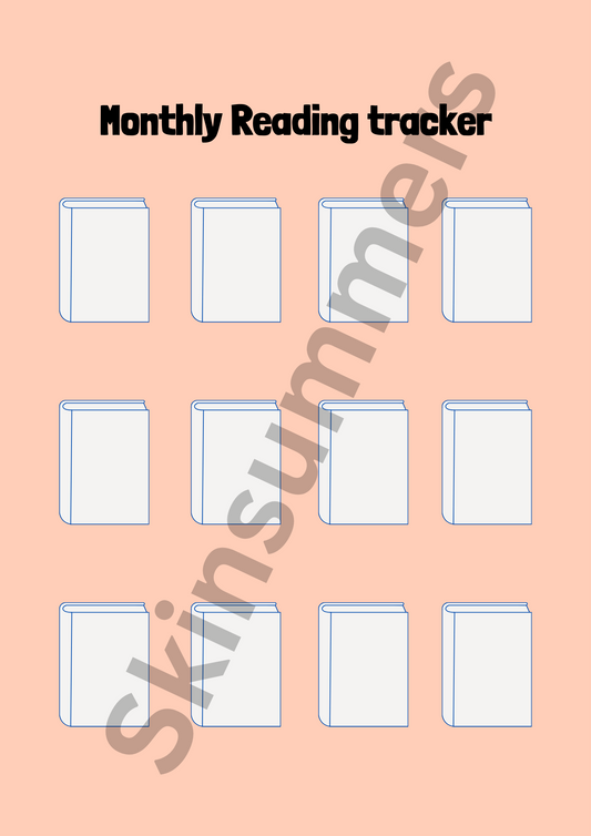 Monthly Reading Tracker | Journal Spread
