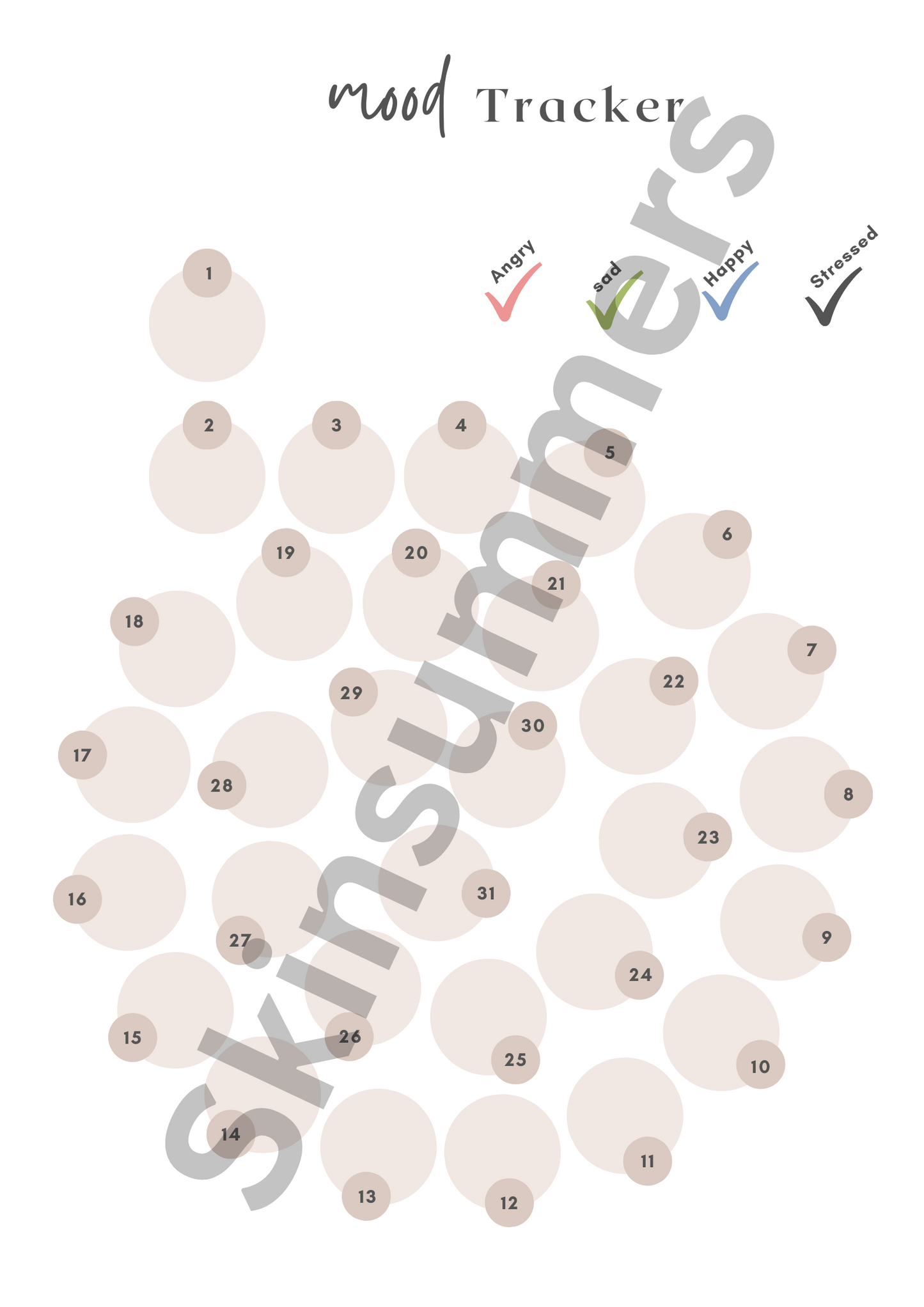 Mood Tracker Elite | Journal Spread