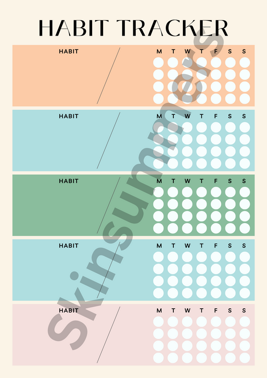 Habit Tracker Elite | Journal Spread