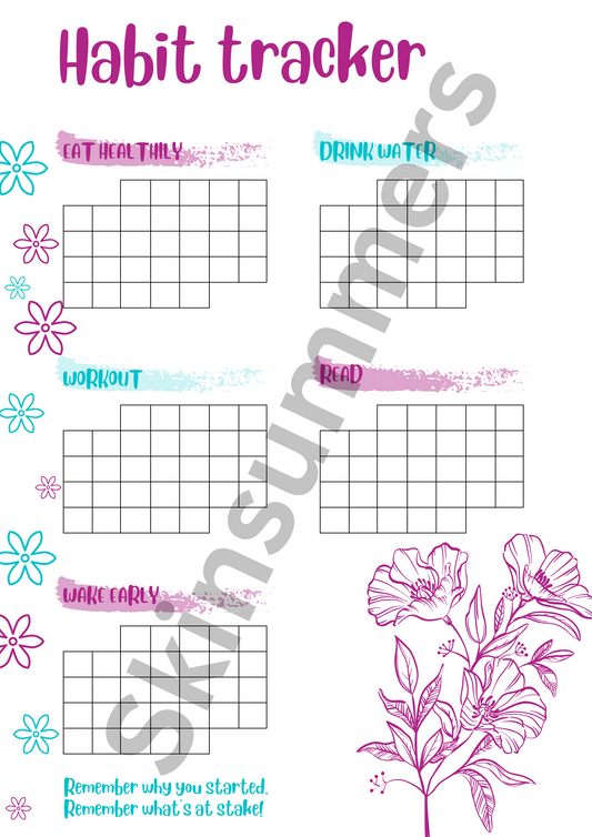 Habit Tracker | Journal Spread