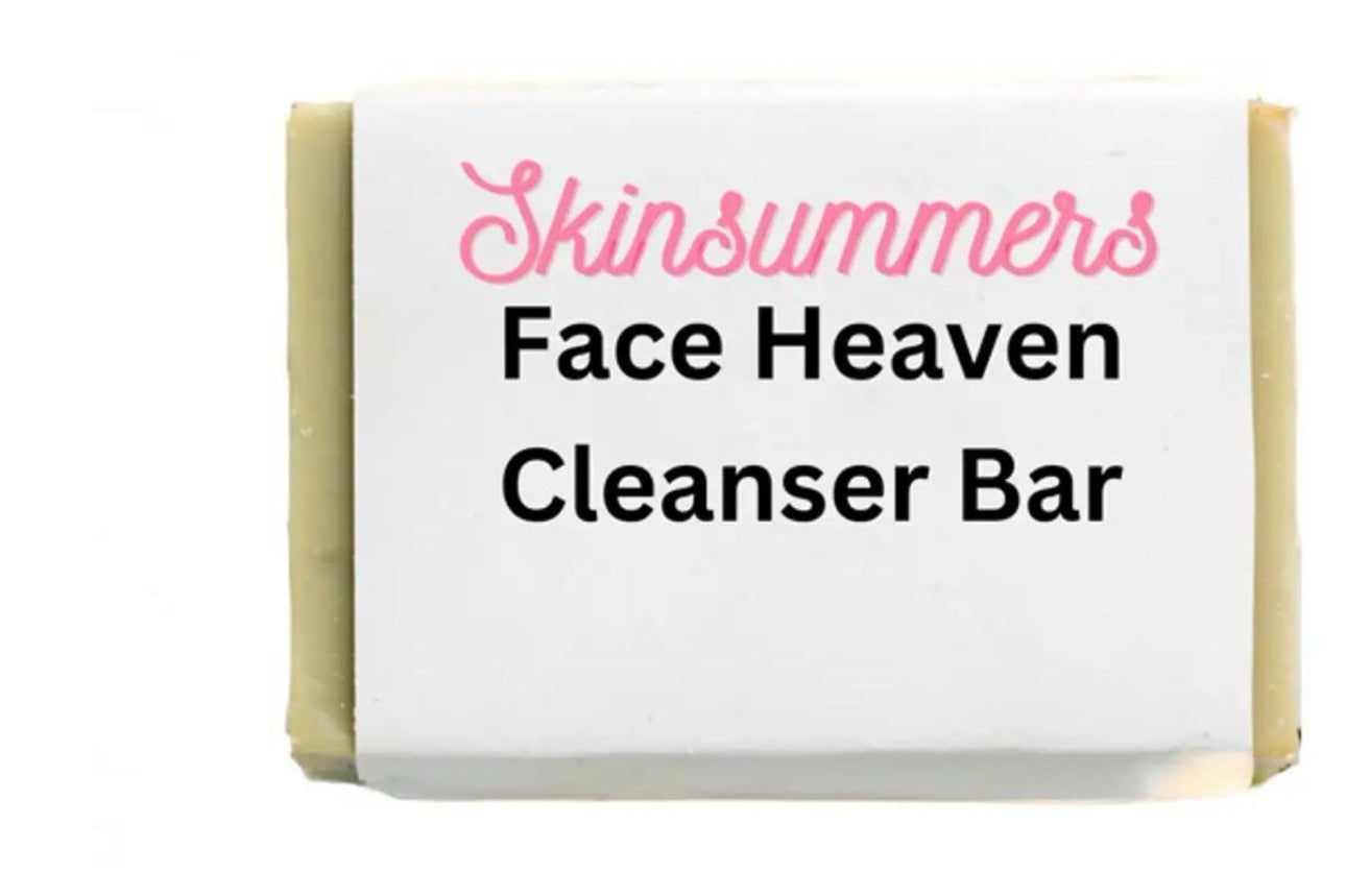 Heaven Facial Cleanser Soap Bars Moisturizing Organic