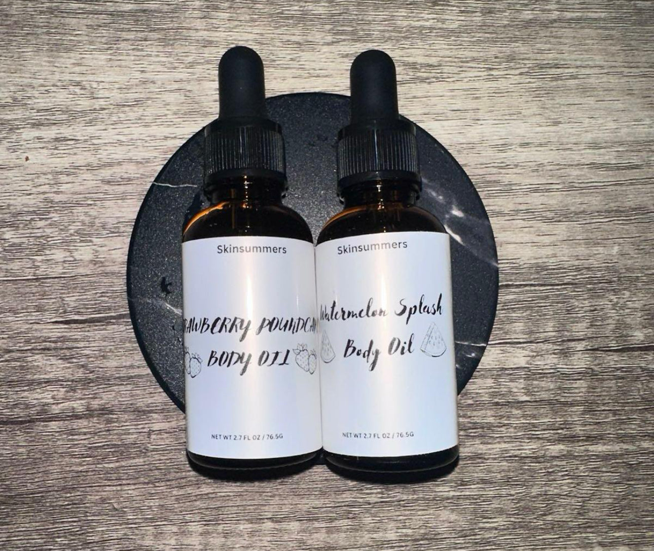Glowing Body Oils