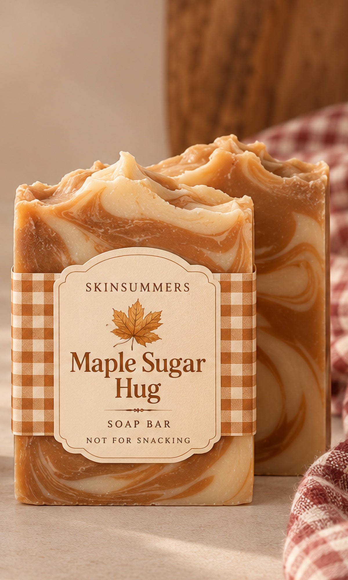 Maple Sugar Hug Soap Bar