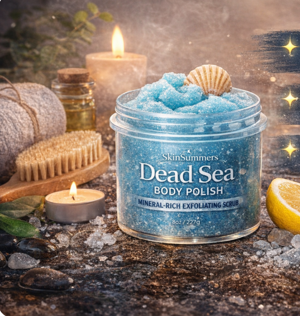 Blue Dead Sea Body Polish